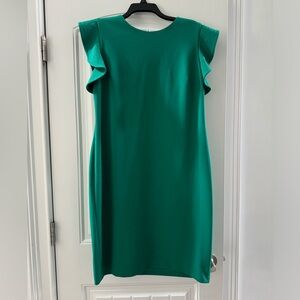 Green Calvin Klein dress